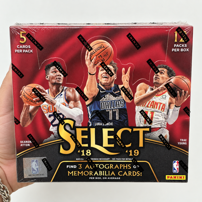 2018-19 Panini Select Basketball Hobby Box