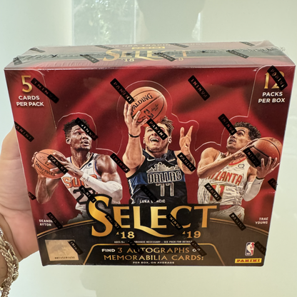 2018-19 Panini Select Basketball Hobby Box